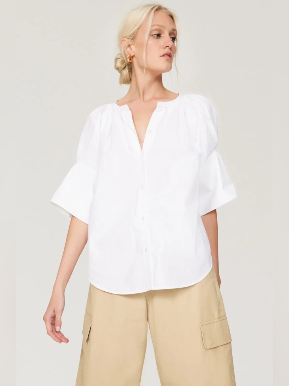 A.L.C. Chloe Top White Size 4